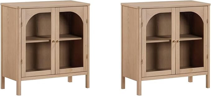 Nathan James Mason Modern Farmhouse TV Stand, Free Standing Accent Sideboard - Image 7