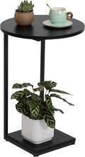 HDANI C End Table, Couch Table That Slide Under, Small Sofa Side Table in by HDANI