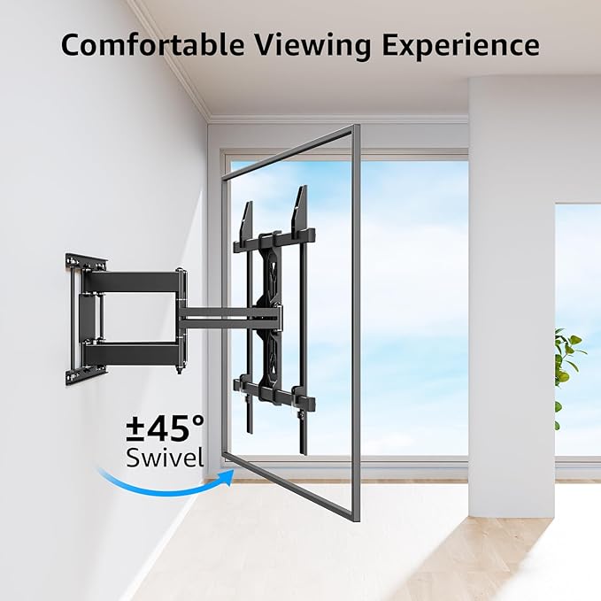 MOUNTUP Heavy Duty Full Motion TV Wall Mount - Image 4