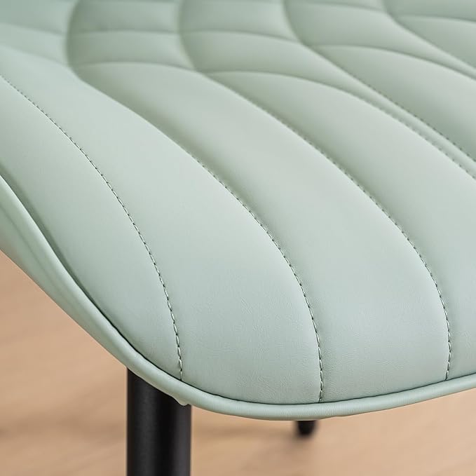 YOUNUOKE Dining Chairs Set of 2 Mid Century Modern Kitchen Chair Comfortable - Image 5