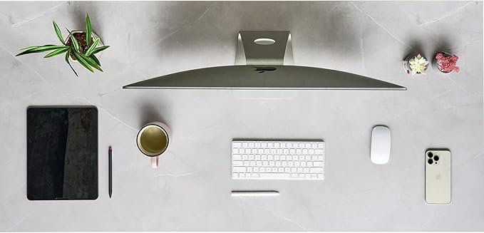 Kaboon Universal Tabletop 55"x23.62", Solid One-Piece Melamine Table Top - Image 2