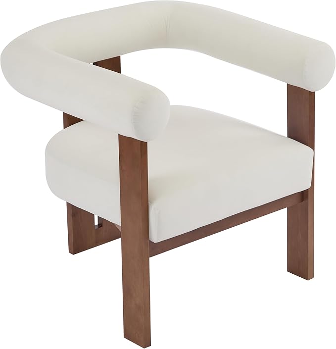 Christopher Knight Home Modern Velvet Upholstered Accent Chair - Image 5