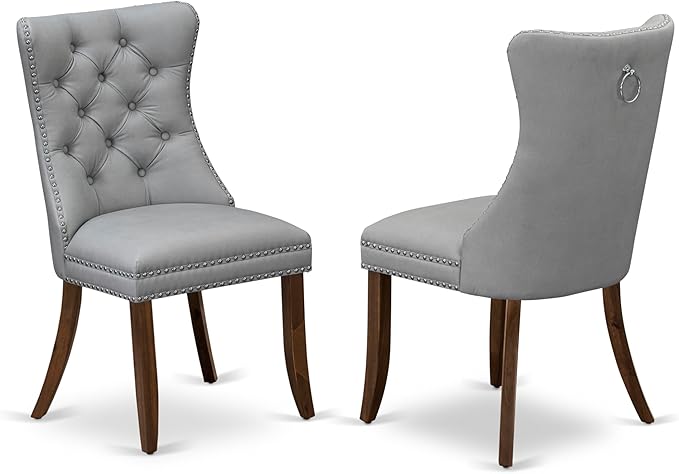 East West Furniture ANDA5-AWA-27 5 Piece Kitchen Table & Chairs Set Includes a - Image 6