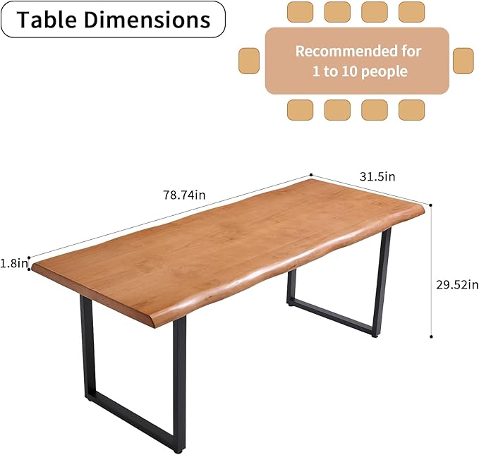 Stylish Solid Wood Office Desk - Image 3