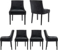COLAMY Modern Dining Chairs Set of 6, Upholstered Corduroy Accent Side Leisure by COLAMYINC