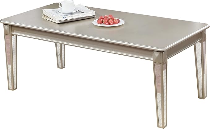Roundhill Furniture Barent Contemporary Wood Coffee Table - Image 4