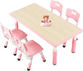 FUNLIO Kids Table and 4 Chairs Set by FUNLIO