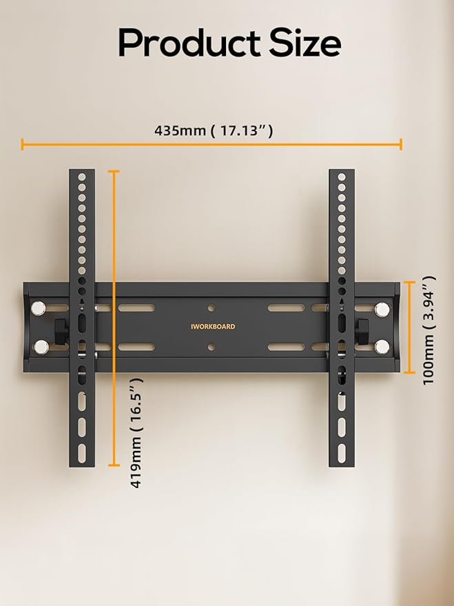 40 50 55 inch Tilting TV Wall Mount - Image 9