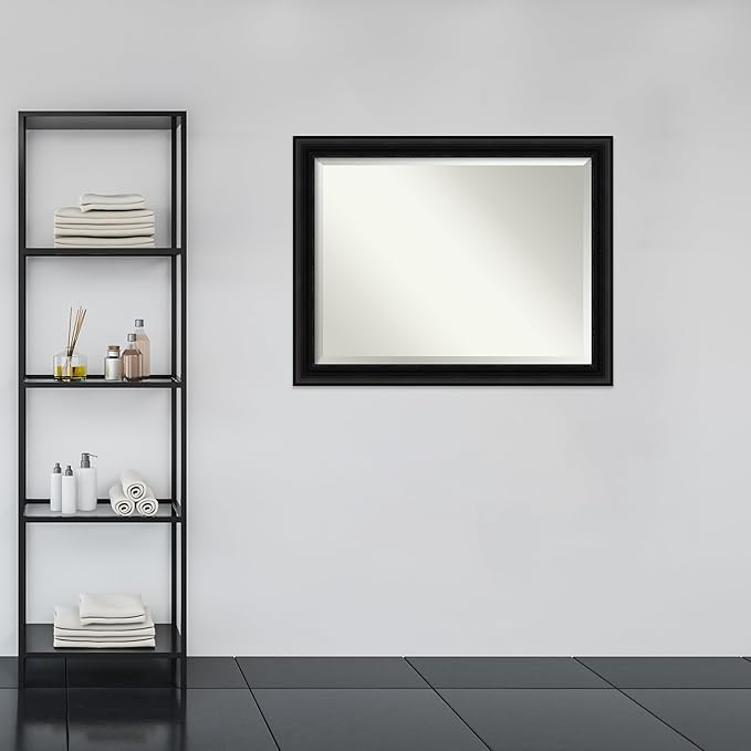 Amanti Art Black Bathroom Mirror - Image 6