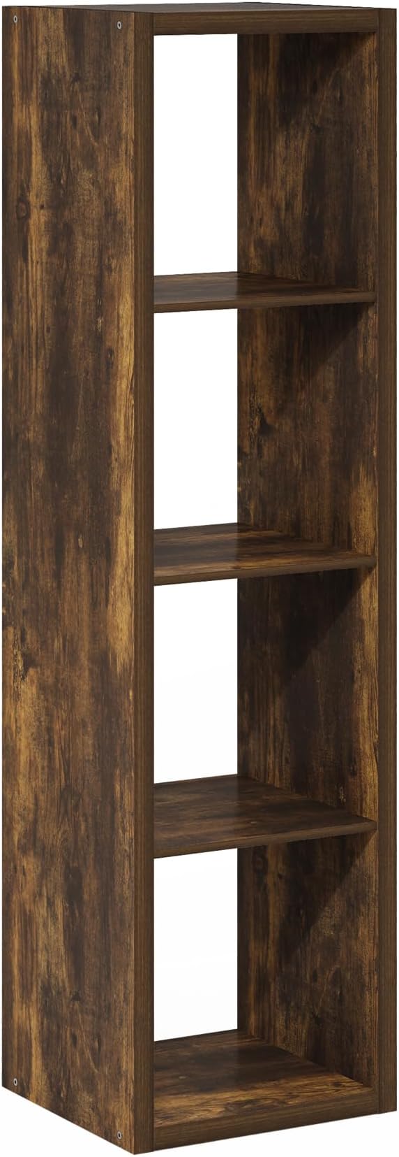 Furinno Cubicle Open Back Decorative Verticle Cube Storage Organizer, Amber Pine - Image 8