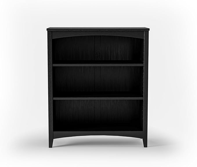 Camaflexi Shaker Style 3 Shelf Bookcase/Solid Wood / 36" High/Adjustable - Image 8