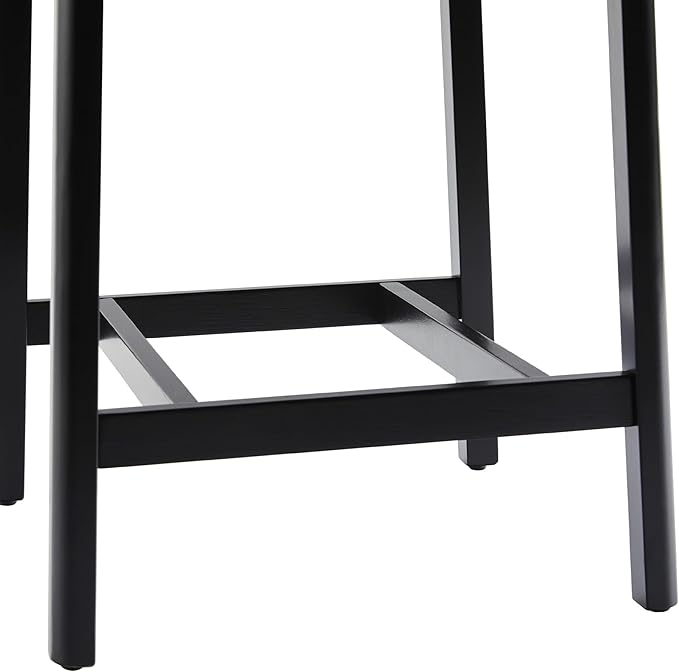Walker Edison 2-Piece Minimalist Solid Wood Counter Stool - Image 10