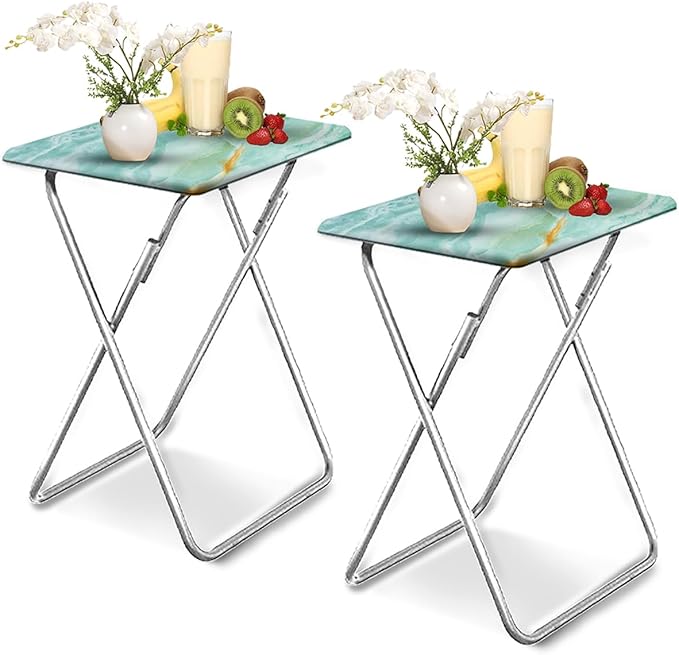 Garden 4 you Folding TV Tray Table, TV Dinner Table by Garden4you