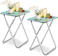 Garden 4 you Folding TV Tray Table, TV Dinner Table by Garden4you