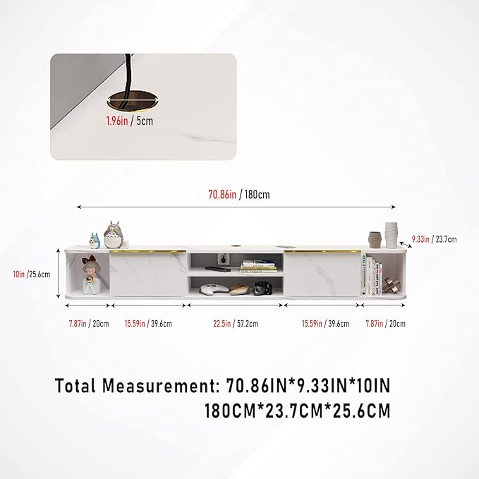 Pmnianhua Floating TV Stand - Image 4