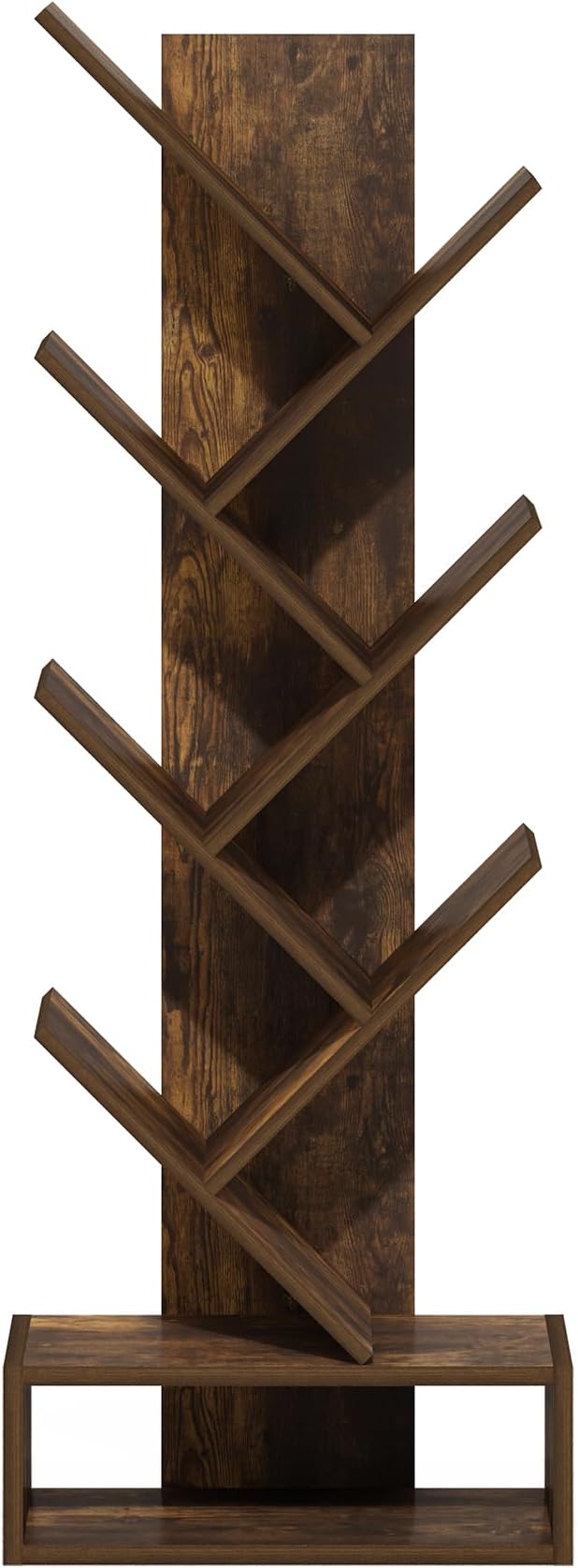 Furinno Tree Bookshelf 7-Tier Floor Standing Tree Bookcase - Image 6