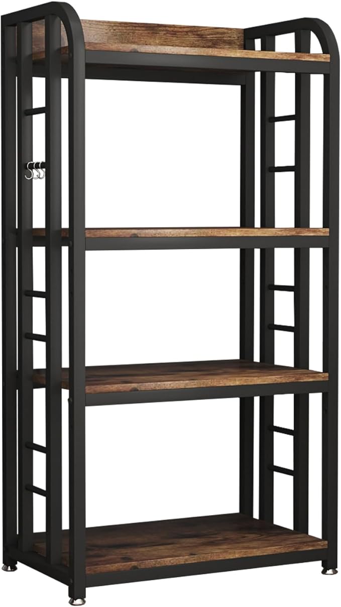 Microwave Oven Stand with Storage 4 Tiers, Free Standing Microwave Oven Stand - Image 3