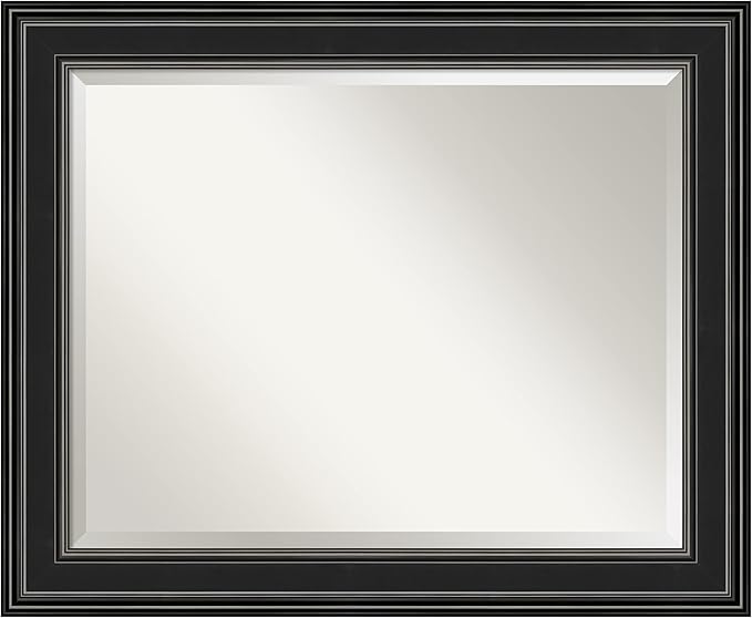 Amanti Art Black Bathroom Mirror by AmantiArt