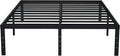 EMODA 16 Inch Bed Frame Queen Size Heavy Duty Metal Platform No Box Spring by EMODA
