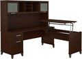 Bush Furniture Somerset 72W 3 Position Sit to Stand L Shaped Desk by BushHome