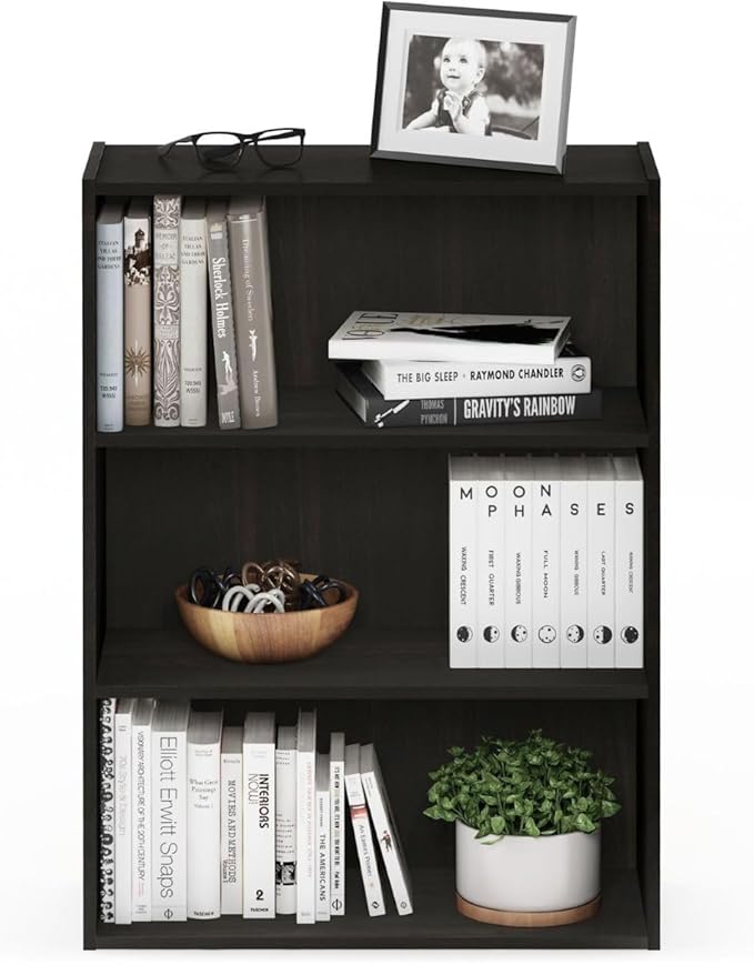 Furinno Pasir 3-Tier Open Shelf Bookcase - Image 4