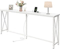 SUPERJARE 70 Inch Console Table by SUPERJARE
