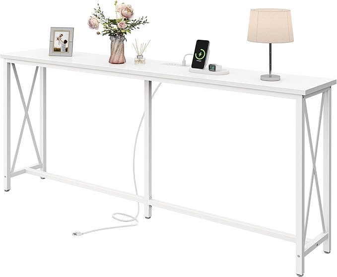 SUPERJARE 70 Inch Console Table by SUPERJARE