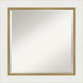 Amanti Art White Bathroom Mirror by AmantiArt