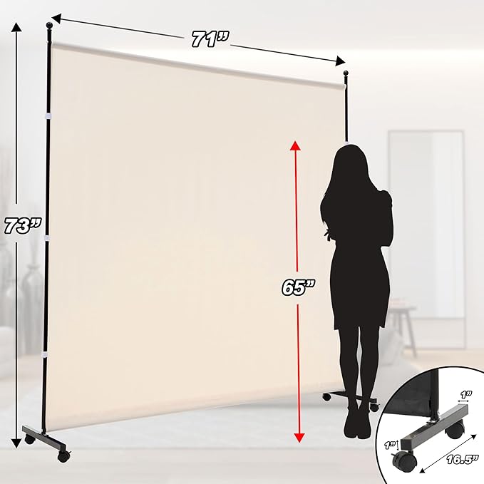 6FT Single Panel room divider - Image 4