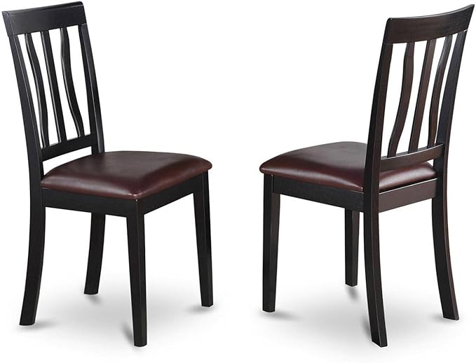 East West Furniture DLAN3-BCH-LC 3 Piece Kitchen Table Set - Image 3