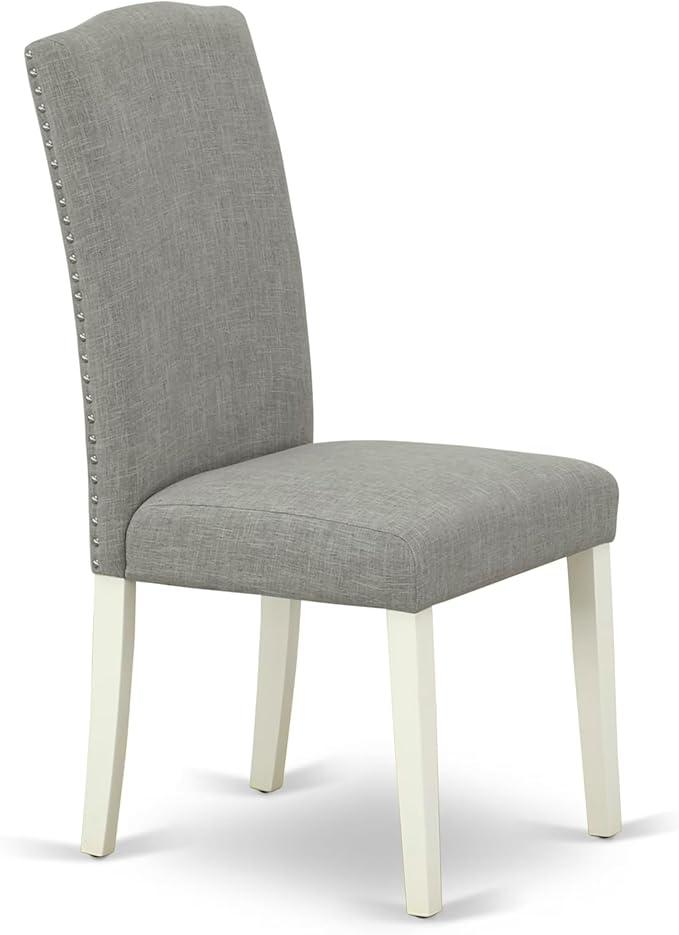 East West Furniture V027EN257-5 5 Piece Dining Set Includes a Rectangle Dining - Image 10