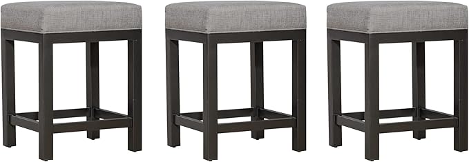 Liberty Furniture Industries Tanners Creek Uph Console Stool, W19 x D16 x H25 by LibertyFurniture