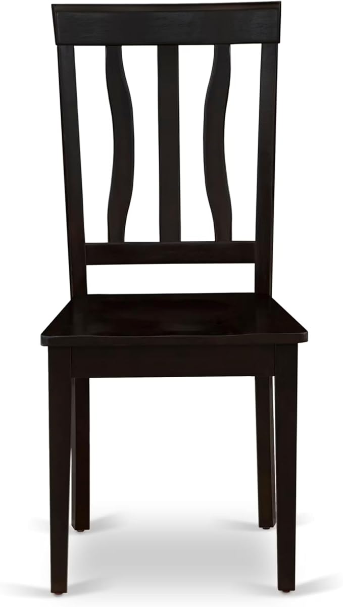 East West Furniture ANTI5-CAP-W 5 Piece Dinette Set - Image 8