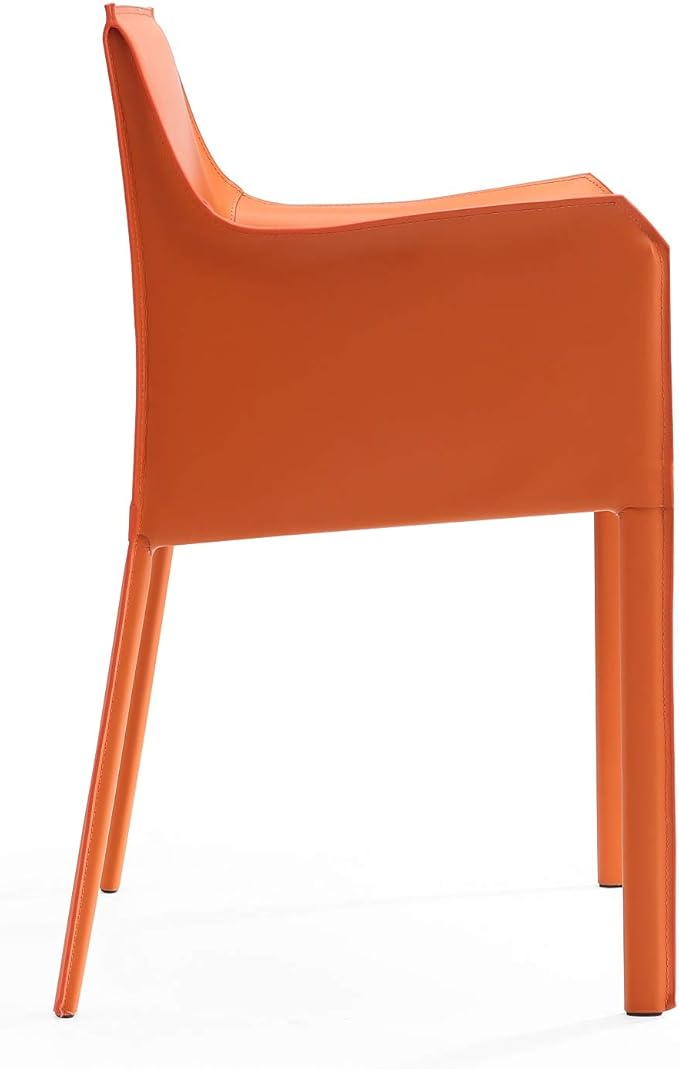 Manhattan Comfort Paris Coral Dining Chairs - Image 5