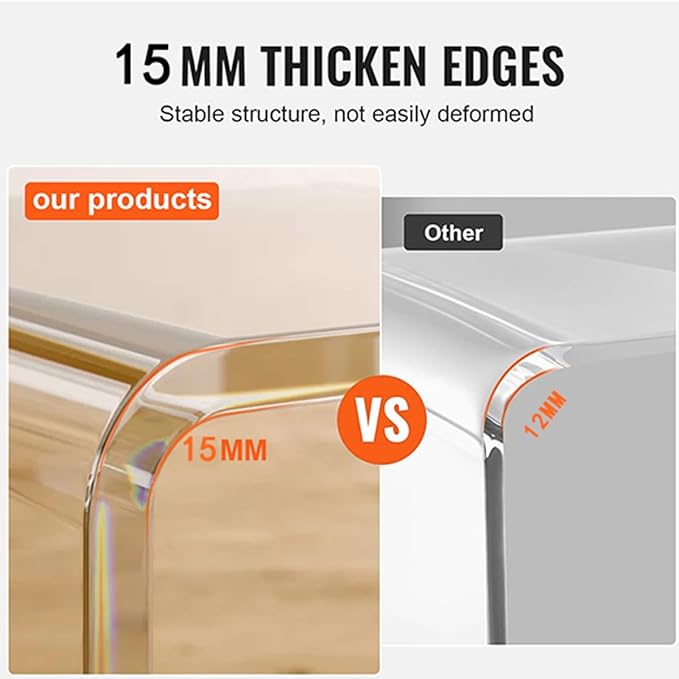 Acrylic 24" Small Table-Multipurpose Modern Furniture - Image 3
