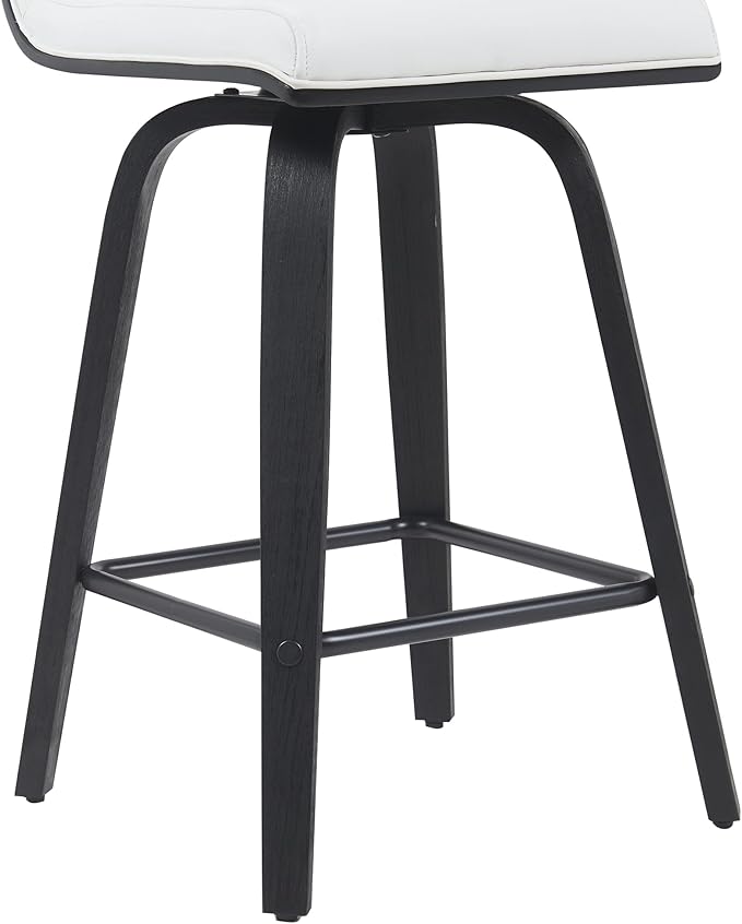 Vienna Modern Counter Height Swivel Bar Stool - Image 7