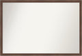Amanti Art Brown Bathroom Mirror by AmantiArt