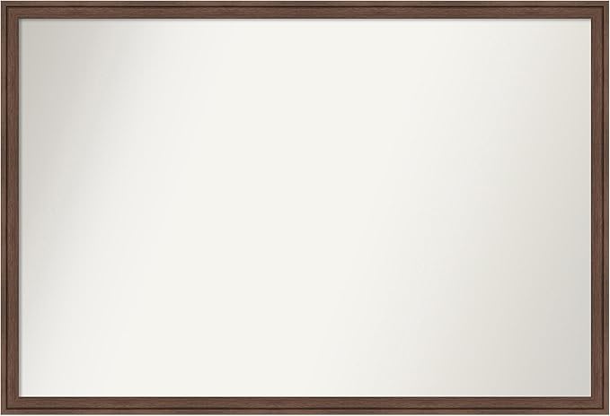 Amanti Art Brown Bathroom Mirror by AmantiArt
