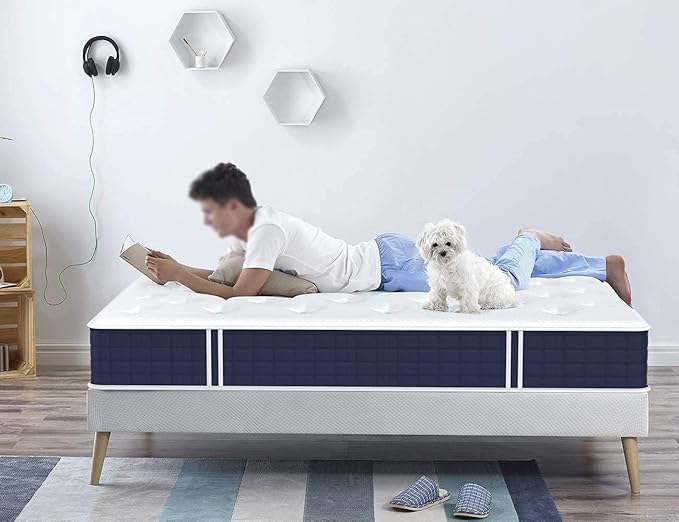 Coolvie Twin XL Mattress, 10 Inch Twin XL Size Hybrid Mattress, Individual - Image 2