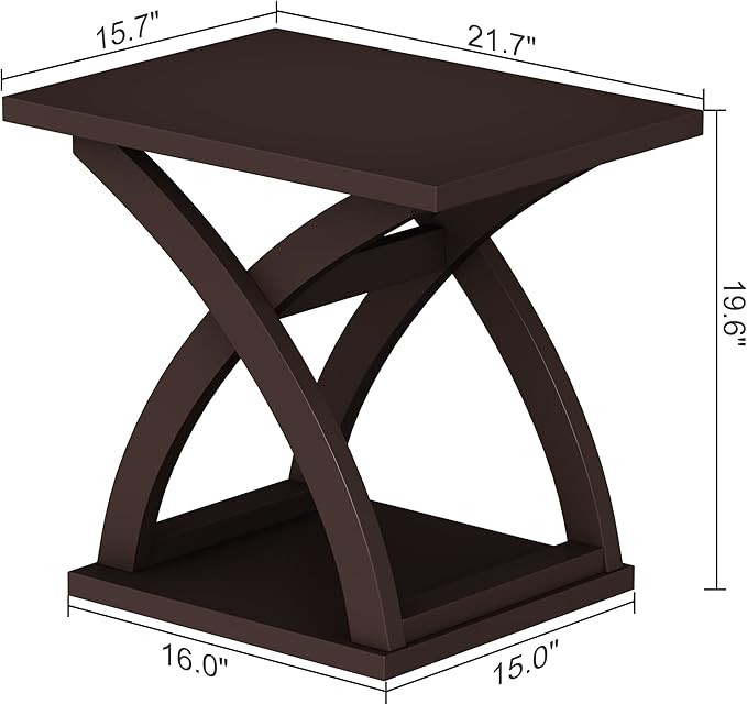 ChooChoo End Side Table, Modern End Table - Image 3
