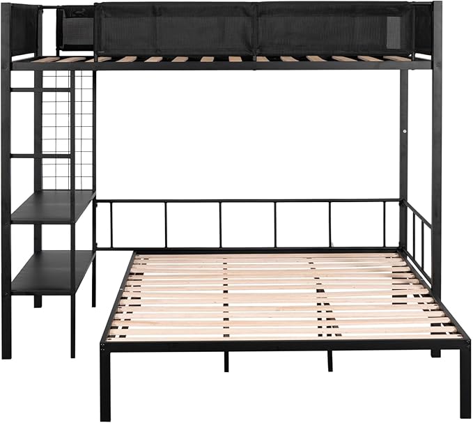 Twin Over Twin Size Bunk Bed - Image 4