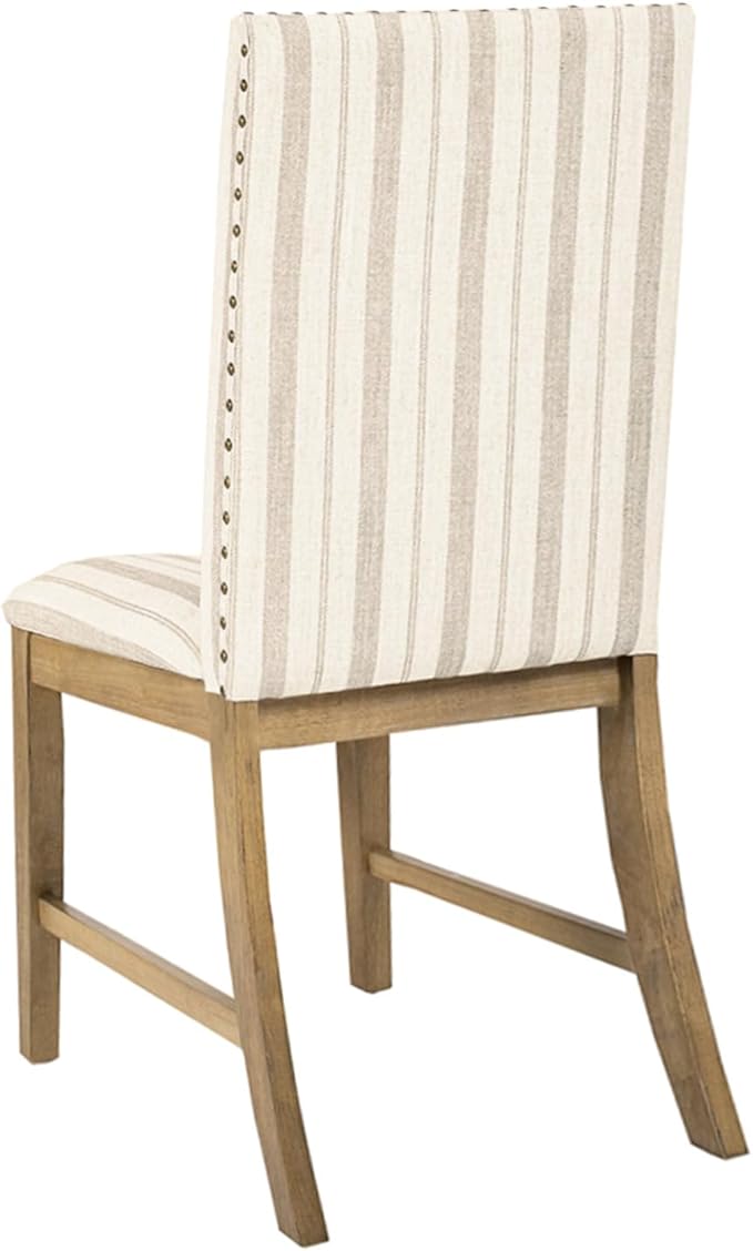 HomePop Upholstered Wood Apron Dining Chair - Image 6