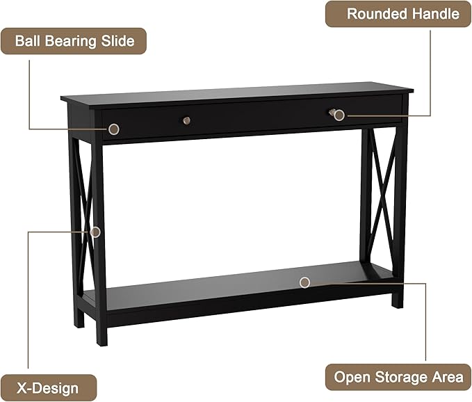 Treocho 47" Farmhouse Console Table - Image 5