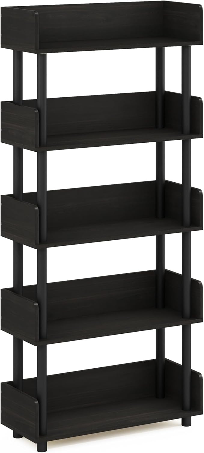 Furinno Turn-N-Tube 5-Tier Multipurposes Display Rack, Open Shelf Rack/Storage - Image 4