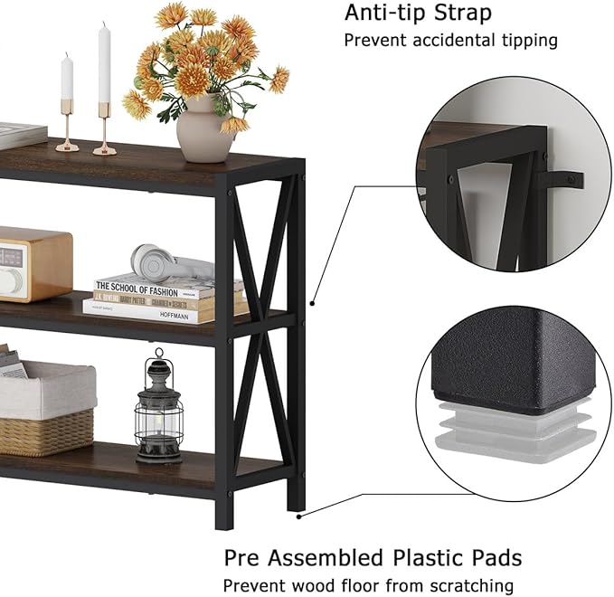 FATORRI Console Table for Entryway, Modern Entry Table - Image 6