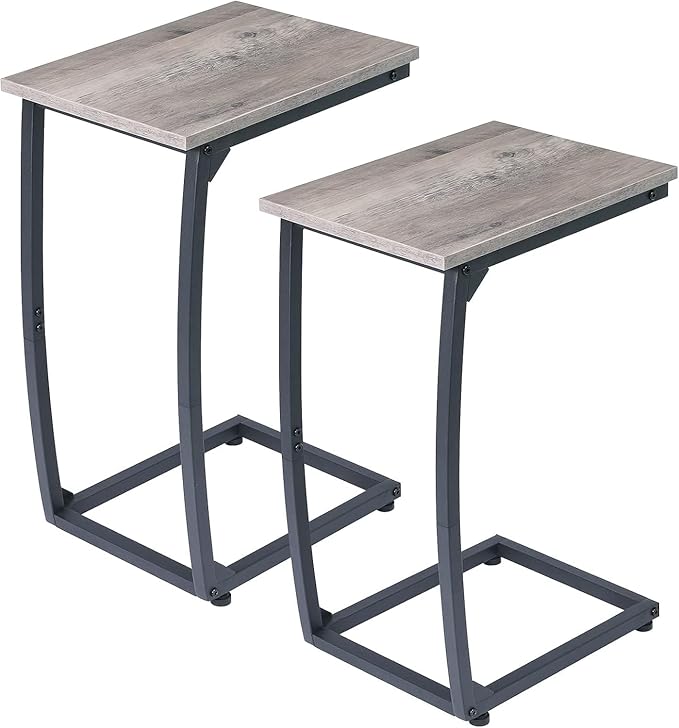 C-Shaped End-Table Set of 2 by LAKEMID