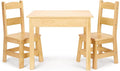 Melissa & Doug Solid Wood Table and 2 Chairs Set by MelissaDoug