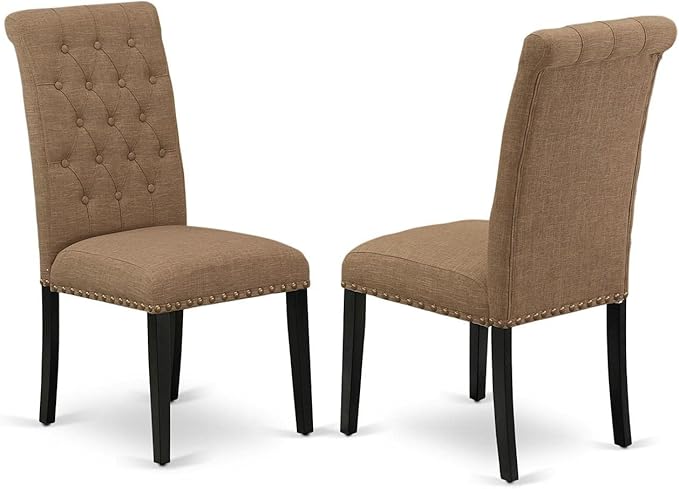 East West Furniture BRP1T17 Bremond Parson Dining Room Chairs by EastWestFurniture