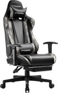 GTRACING Gaming Chair with Footrest, Ergonomic Computer Game Desk Chair by GtracingDirect