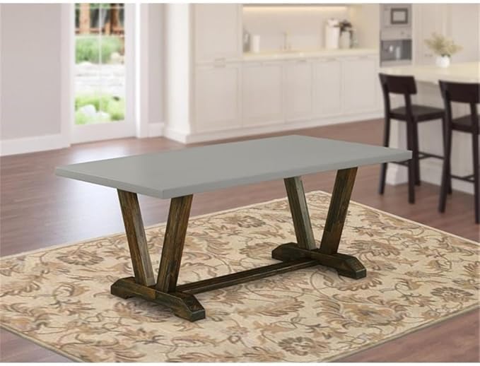 East West Furniture VT797 V-Style Kitchen Table - Image 2